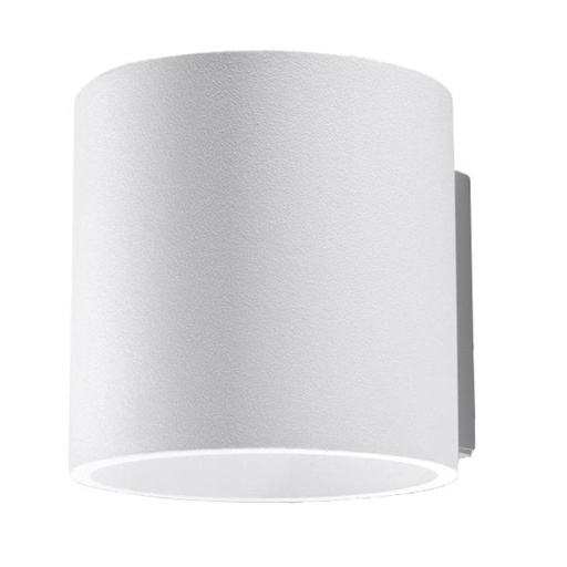[SL.0050] ORBIS 1 lampada da parete bianca
