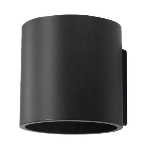 [SL.0048] ORBIS 1 lampada da parete nera