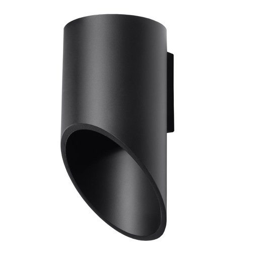 [SL.0113] PENNE 20 lampada da parete nera
