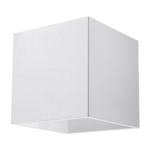 [SL.0059] QUAD 1 lampada da parete bianca