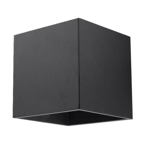 [SL.0057] QUAD 1 lampada da parete nera