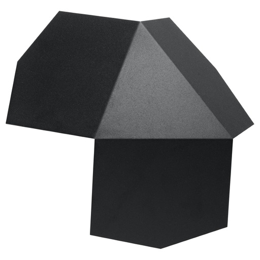 [SL.0425] Lampada da parete TRE nera