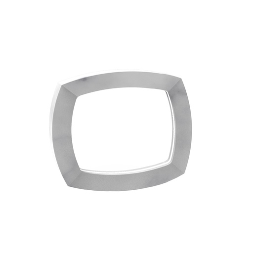 OR3A Lampada da Tavolo Rettangolare in Marmo di Carrara Interamente Fatto a Mano in Italia 