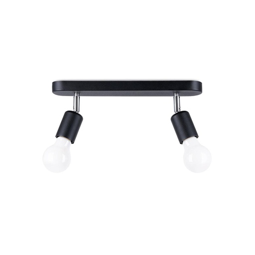 [SL.1121] Lampada da soffitto FORNES 2 nero