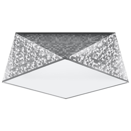 [SL.0691] Lampada da soffitto HEXA 35 argento