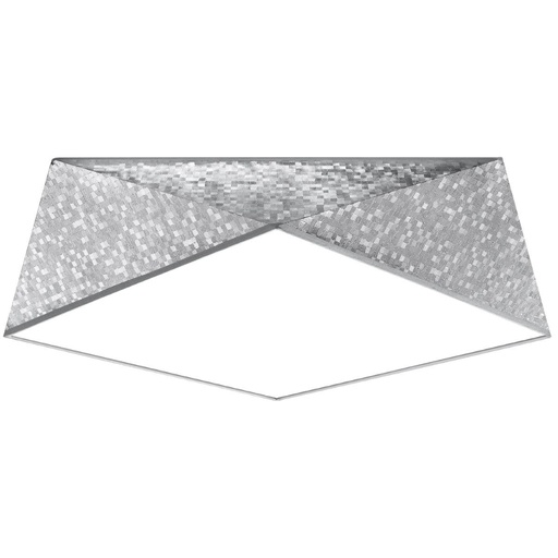 [SL.0694] Lampada da soffitto HEXA 45 Argento