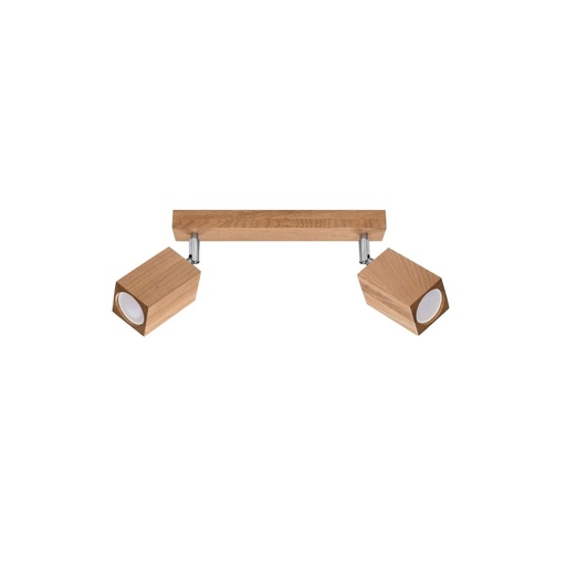 [SL.1036] Lampada da soffitto KEKE 2 rovere