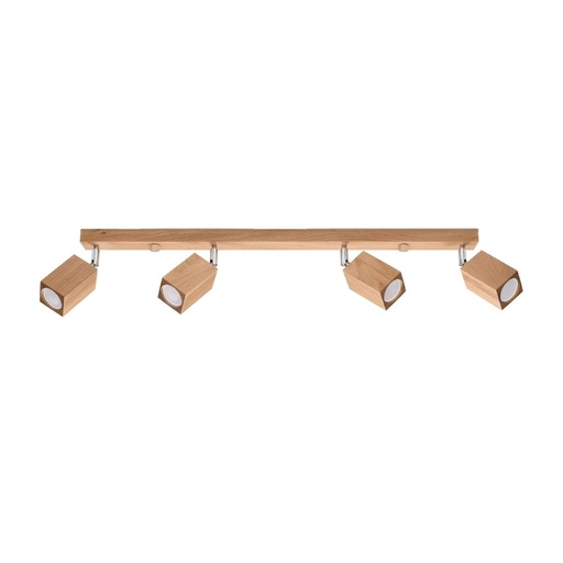 [SL.1038] Lampada da soffitto KEKE 4 rovere