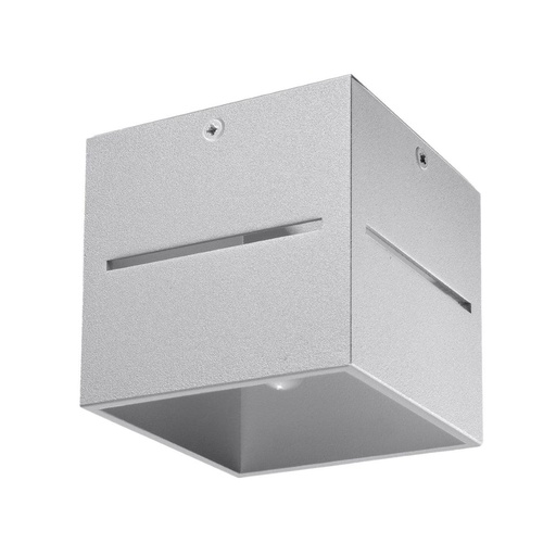 [SL.0208] Lampada da soffitto LOBO grigio