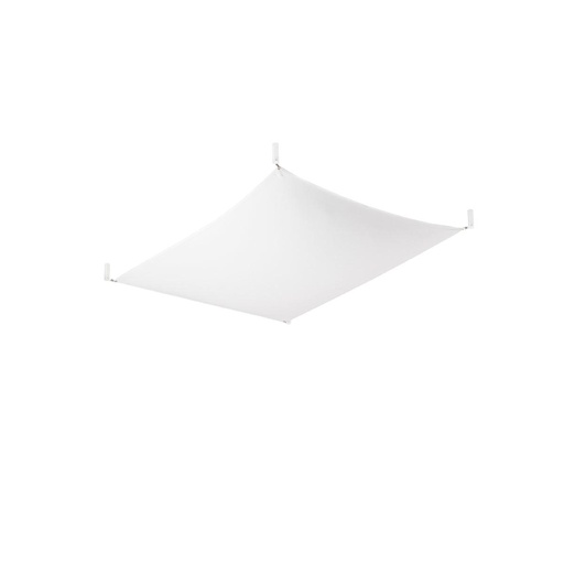 [SL.0737] Lampada da soffitto LUNA 1 bianco