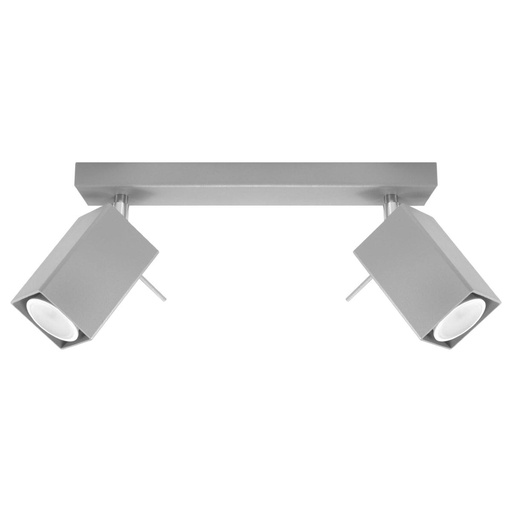 [SL.0456] Lampada da soffitto MERIDA 2 grigio