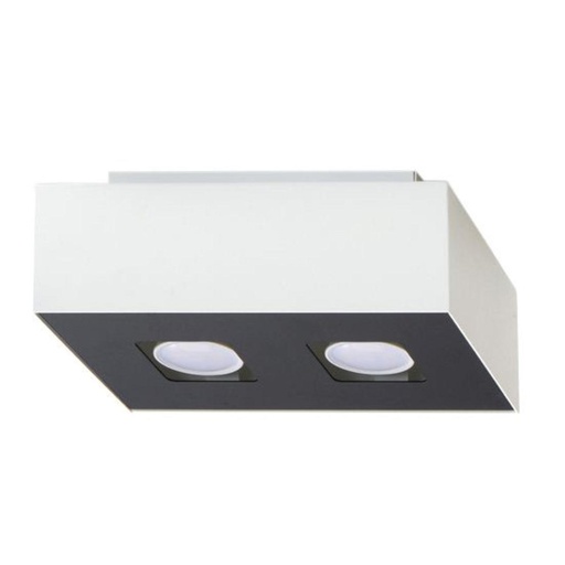 [SL.0067] MONO 2 plafoniera bianca