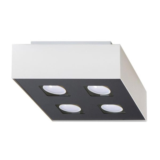 [SL.0069] MONO 4 plafoniera bianca