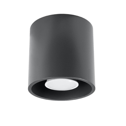 [SL.0568] Lampada da soffitto ORBIS 1 antracite
