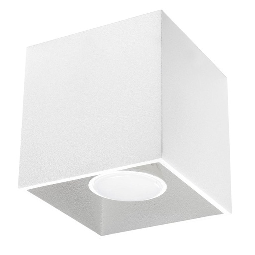 [SL.0027] QUAD 1 plafoniera bianca