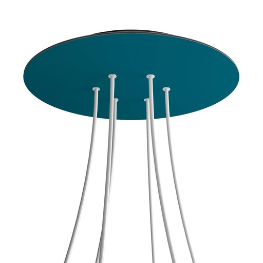 [8050997071394] Rosone XXL Rose-One rotondo, diametro 400 mm con 6 fori e 4 fori