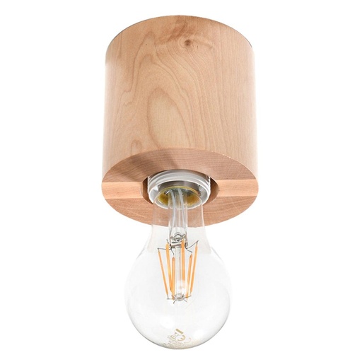 [SL.0672] Lampada da soffitto SALGADO in legno naturale