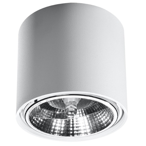 [SL.0695] Lampada da soffitto TIUBE bianco