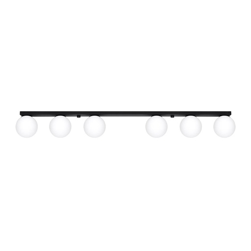 [SL.1155] Lampada da soffitto YOLI 6 nero
