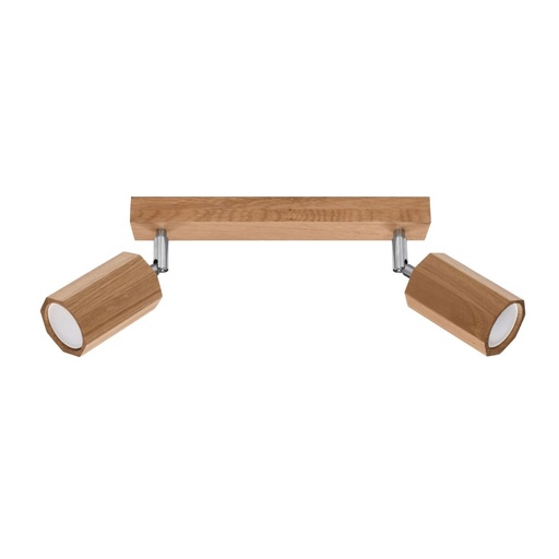 [SL.1029] Lampada da soffitto ZEKE 2 rovere