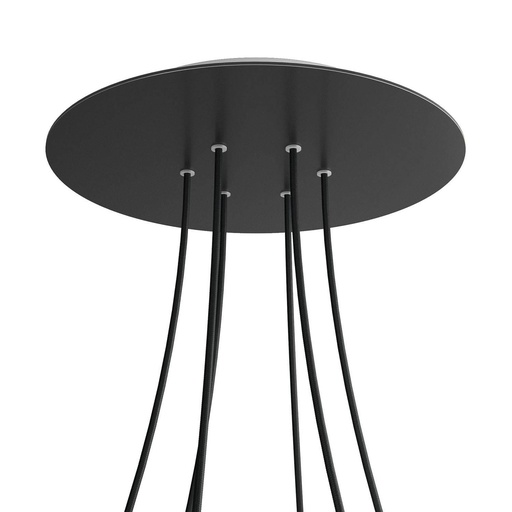[8057730845731] Rosone XXL Rose-One rotondo, diametro 400 mm con 6 fori e 4 fori