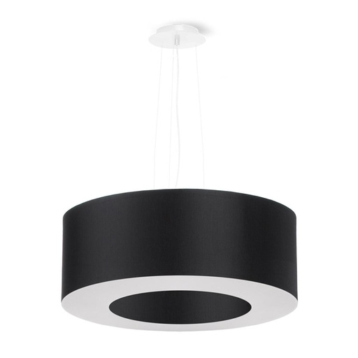 [SL.0748] Lampadario SATURNO 50 nero