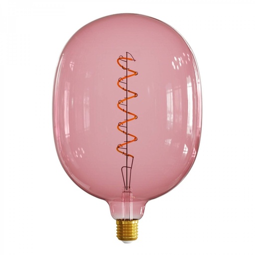 [8055681816305] Lampadina LED Berry Red XXL Egg linea Pastel filamento a Spirale 5W