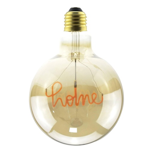 [8055681814202] Lampadina LED per sospensione Dorata Globo G125 filamento Singolo