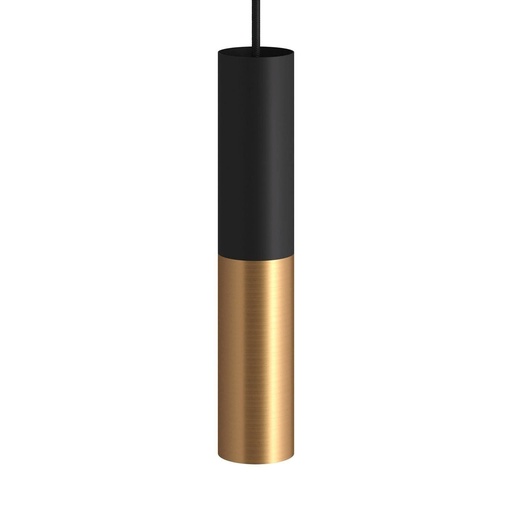 [8057730909204] Tub-E14, double metal tube for spotlight with double lamp holder