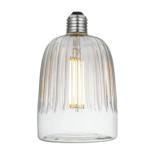 [6805568181550] Lampadina LED Trasparente Tiche Linea Crystal 6W 600Lm E27 2700K