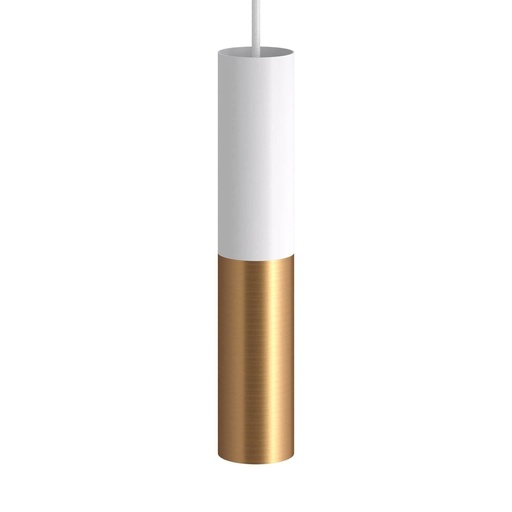 [8057730909235] Tub-E14, double metal tube for spotlight with double lamp holder