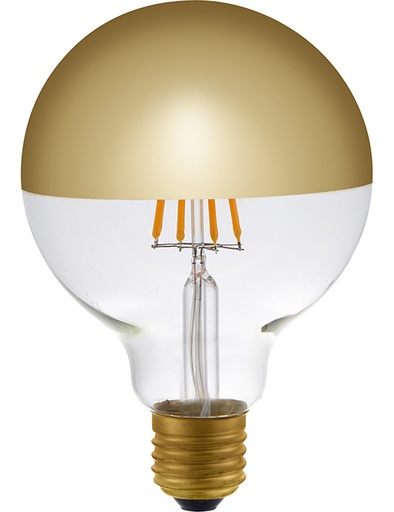 LED E27 Filament Globe Top Mirror, L279029022