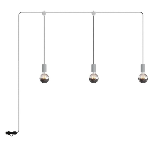 [8050997283513] E-Snake EIVA Lampada da esterno IP65 portatile a 3 luci