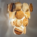 Pendant Lamp - Alabaster - L - Amber - Zenza