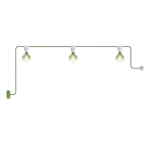 [8,051E+12] EIVA Outdoor Catenary IP65 with 3 lights and rosette