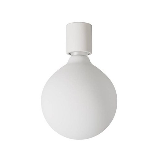 [8,051E+12] Applique con lampadina a bulbo effetto porcellana - Waterproof IP44