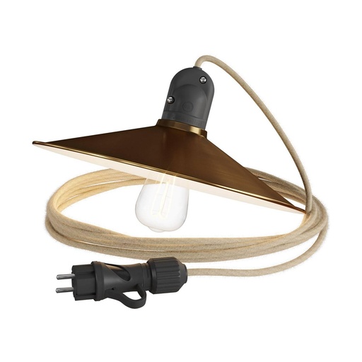 [8,05773E+12] Snake Eiva con paralume Swing, lampada portatile per esterni, 5 m