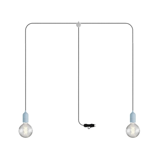 [8,051E+12] T-Snake EIVA IP65 Portable 2-Light Outdoor Lamp