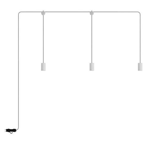 [8,051E+12] E-Snake EIVA Lampada da esterno IP65 portatile a 3 luci