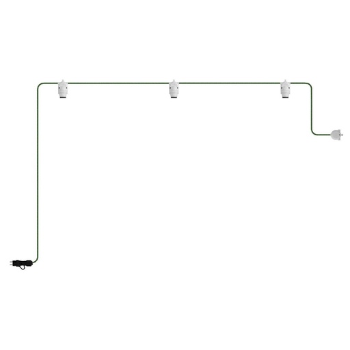 [8,051E+12] EIVA IP65 portable outdoor catenary with 3 lights