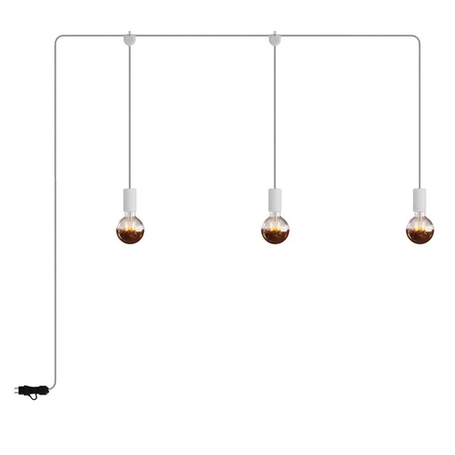 [8,051E+12] E-Snake EIVA Lampada da esterno IP65 portatile a 3 luci