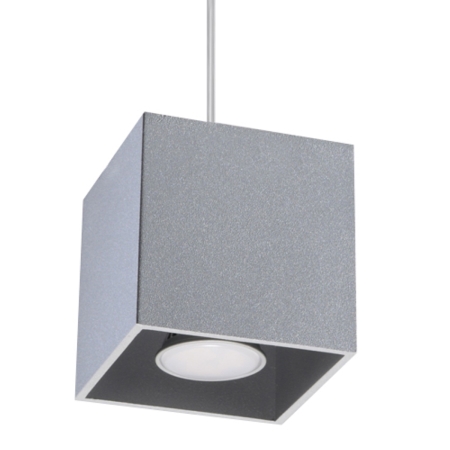 [SL.0061] Lampada a sospensione QUAD 1 grigio