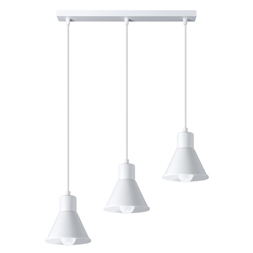 [SL.0984] Lampada a sospensione TALEJA 3 bianca [E27]