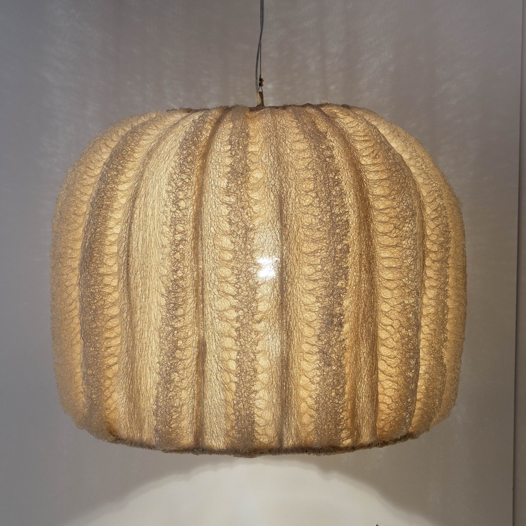 Pendant Lamp - Loofah - L - Natural - Zenza