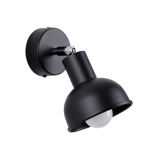 [SL.1316] Lampada da parete ELBA nera