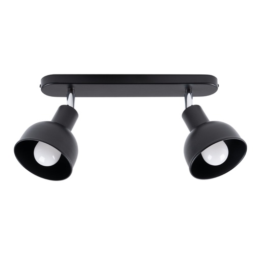 [SL.1317] Lampada da soffitto ELBA 2 nera