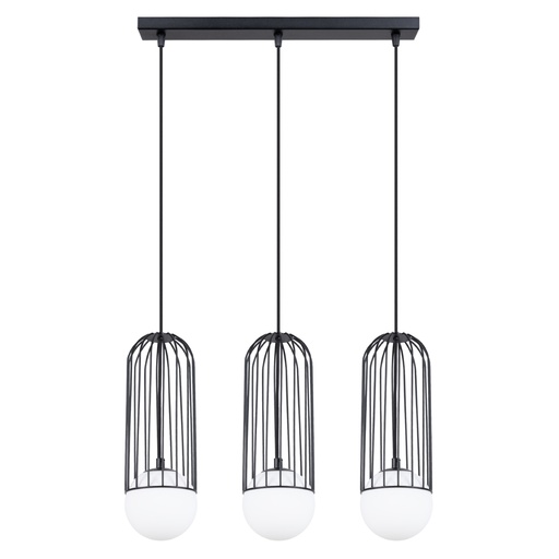 [SL.1334] Lampada a sospensione BRINA 3L nera