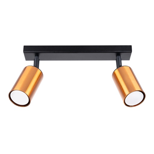 [SL.1375] Ceiling lamp WINX 2 black/cooper