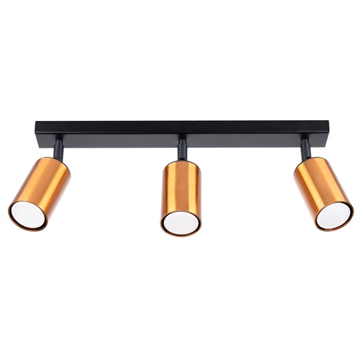 [SL.1376] Ceiling lamp WINX 3 black/cooper