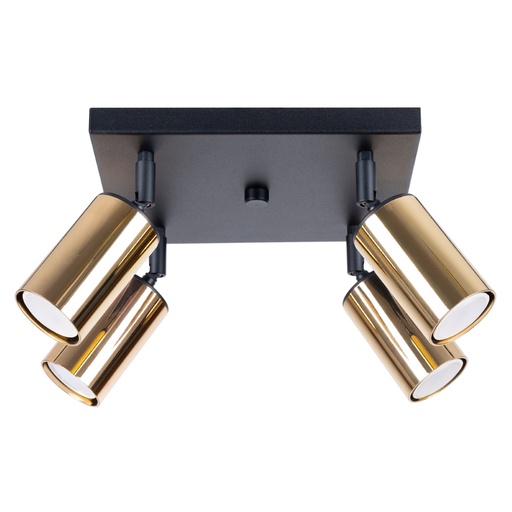 [SL.1386] Ceiling lamp WINX 4 black/gold